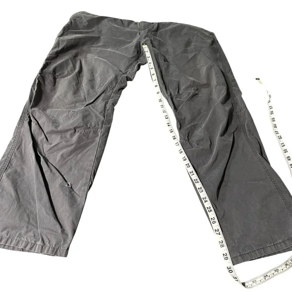 Patagonia Men’s 38x30 Casual Pants Dark Gray Organic Cotton Nylon